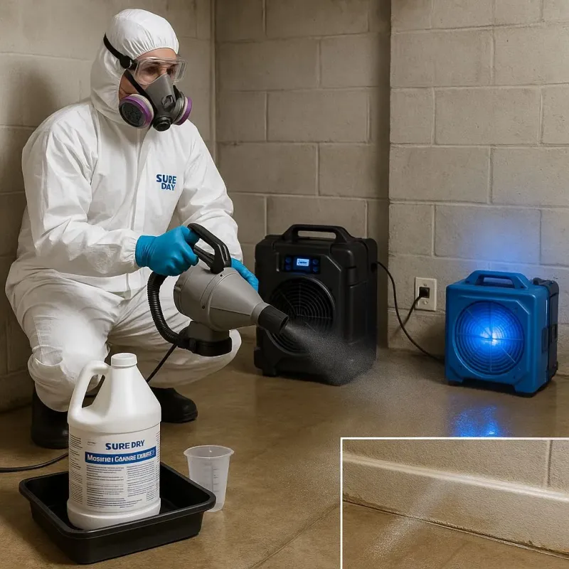 Sanitization and Odor Removal process in Velva, ND