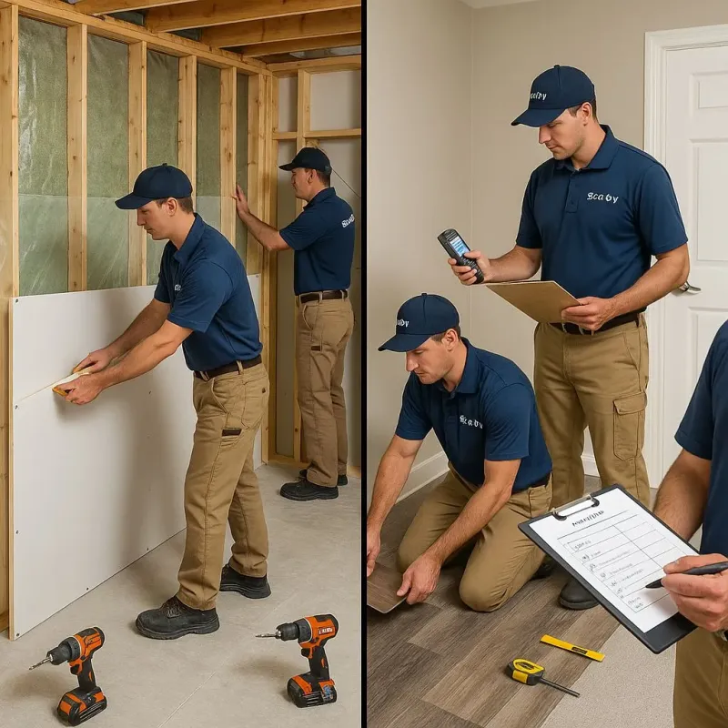 Repairs and Reconstruction process in Velva, ND
