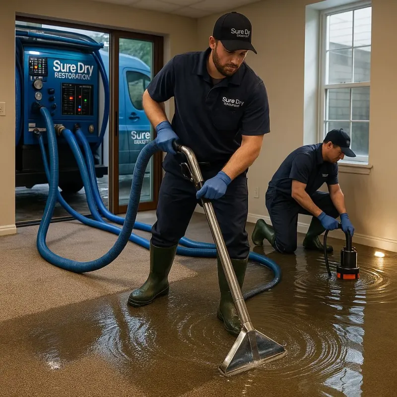 Water Extraction and Removal process in Velva, ND